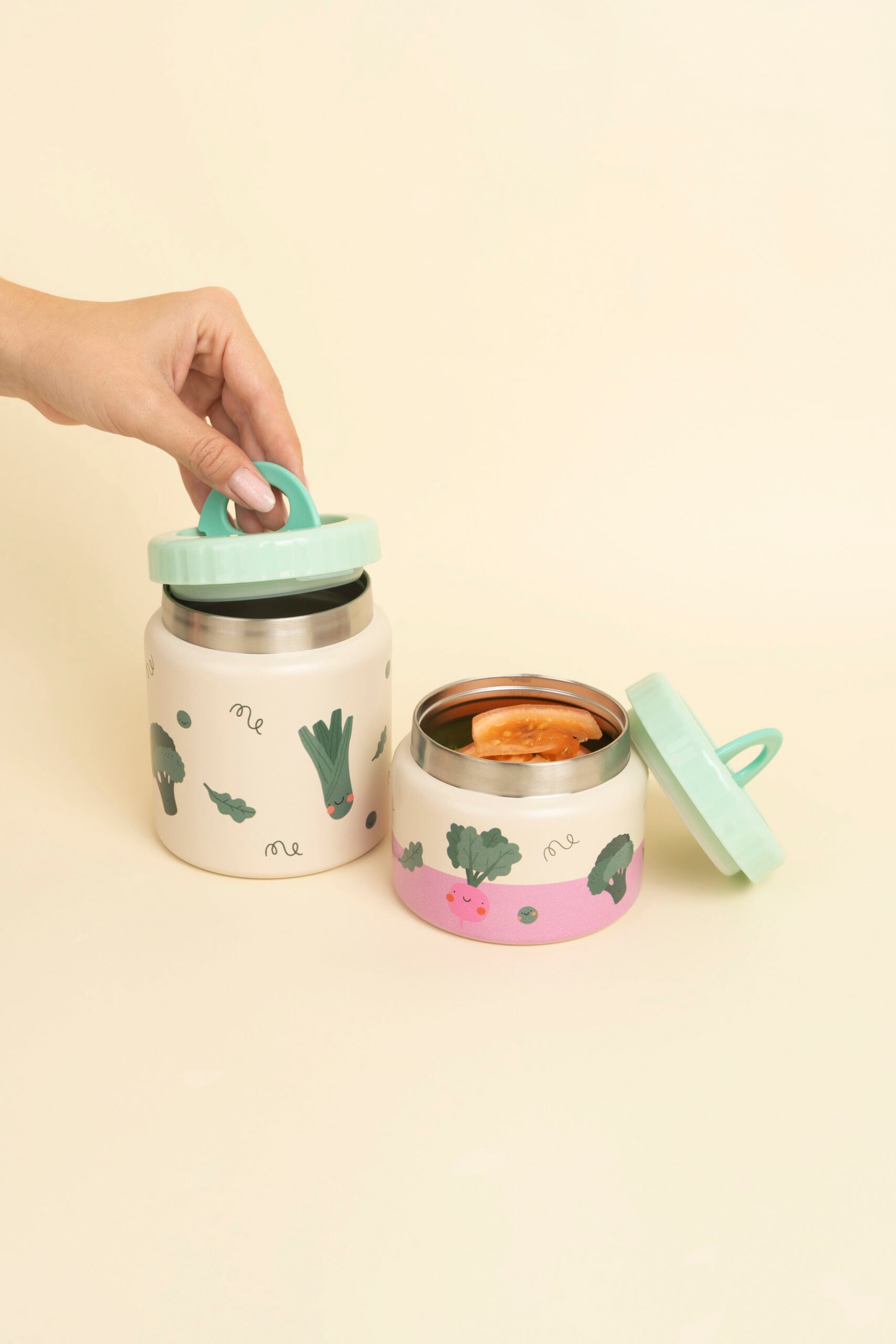 The Cotton Cloud Ανοξείδωτο Θερμός Φαγητού Cherry Pop 350ml - Image 12