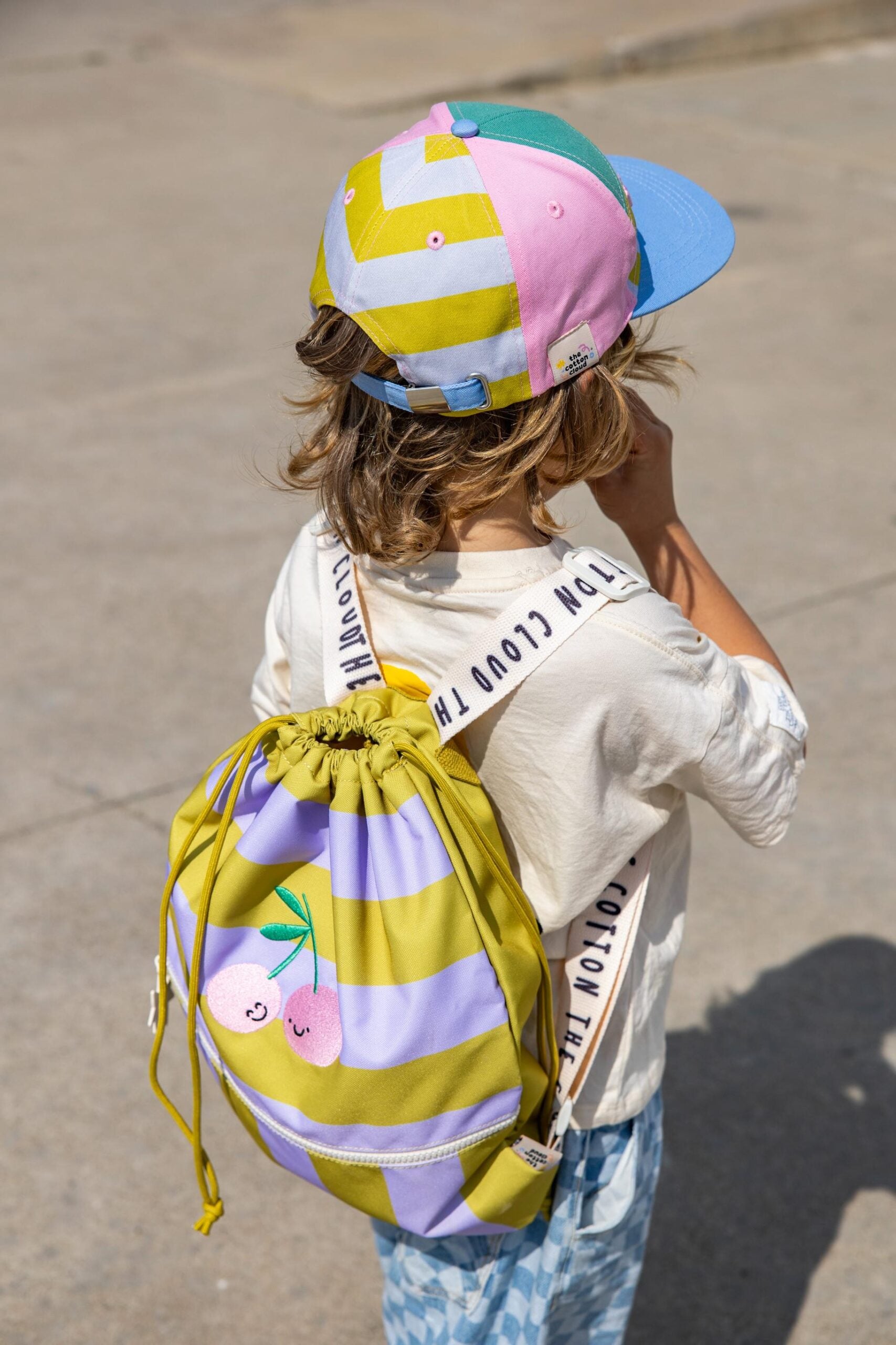The Cotton Cloud Παιδικό καπέλο Jockey Cherry Pop 2-6 Years - Image 2