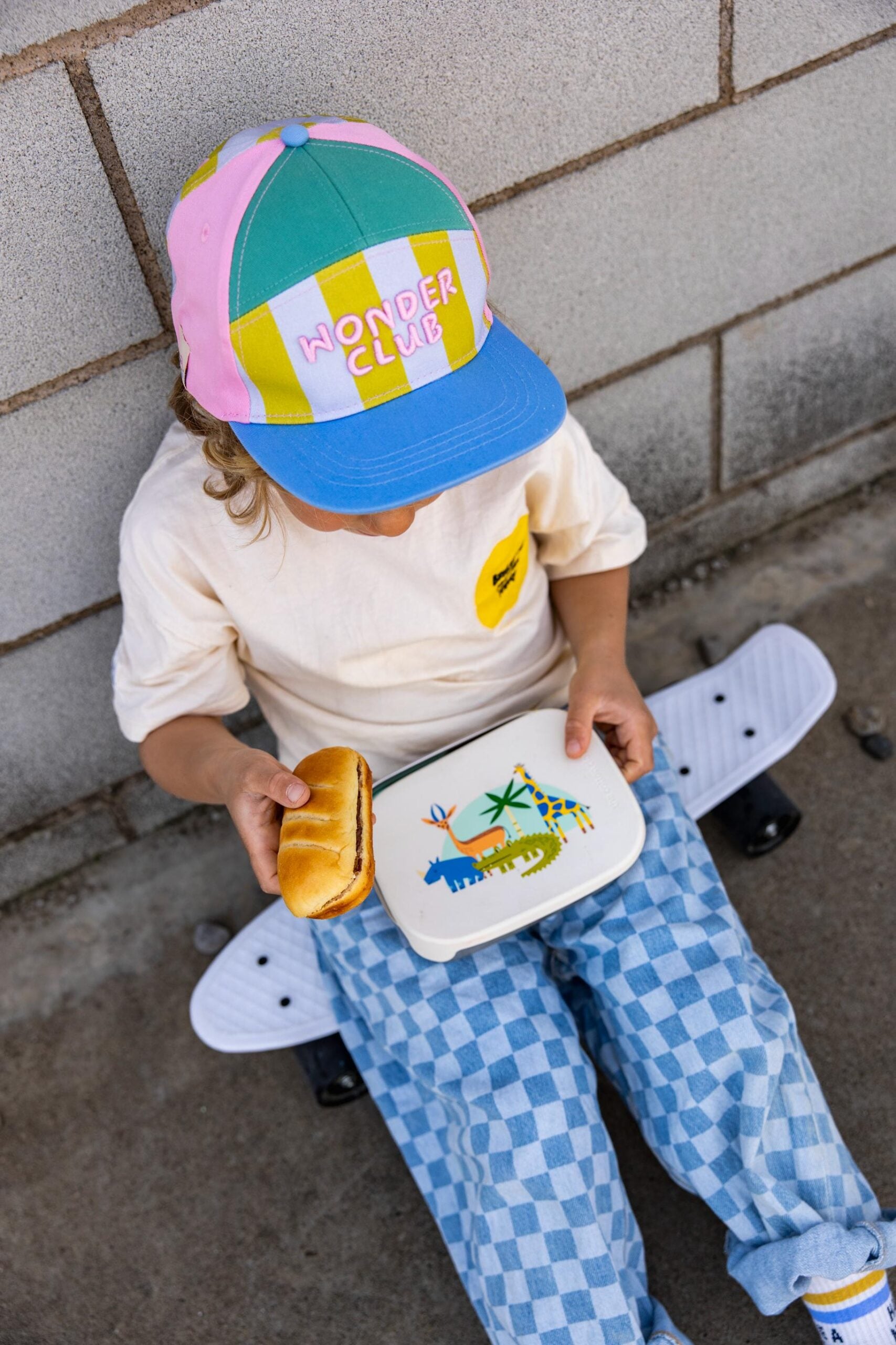 The Cotton Cloud Παιδικό καπέλο Jockey Cherry Pop 2-6 Years - Image 5