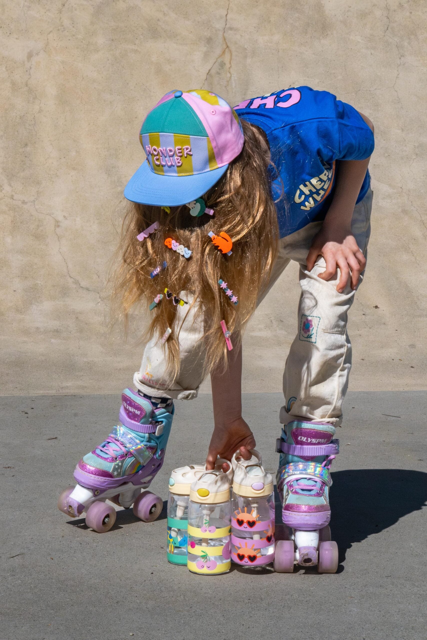 The Cotton Cloud Παιδικό καπέλο Jockey Cherry Pop 2-6 Years - Image 3