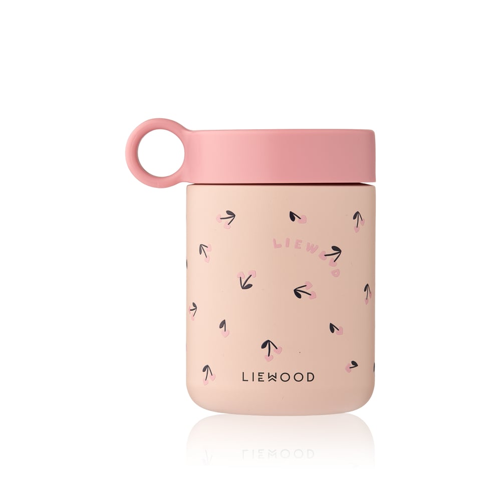 Θερμός Φαγητού Liewood Kiani Mini Cherry heart / Rosey