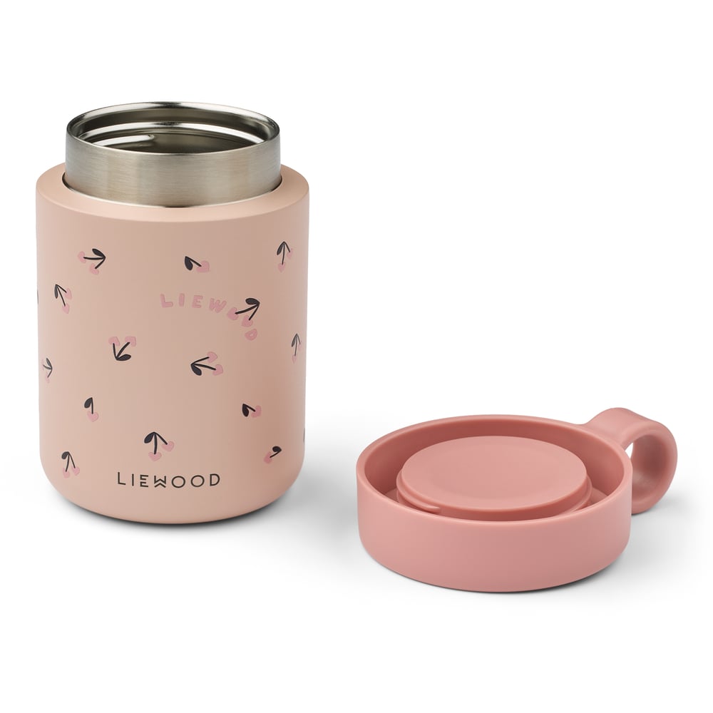 Θερμός Φαγητού Liewood Kiani Mini Cherry heart / Rosey - Image 2