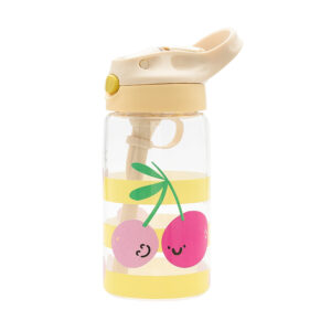 The Cotton Cloud Παγούρι tritan 480ml με καλαμάκι Cherry Pop