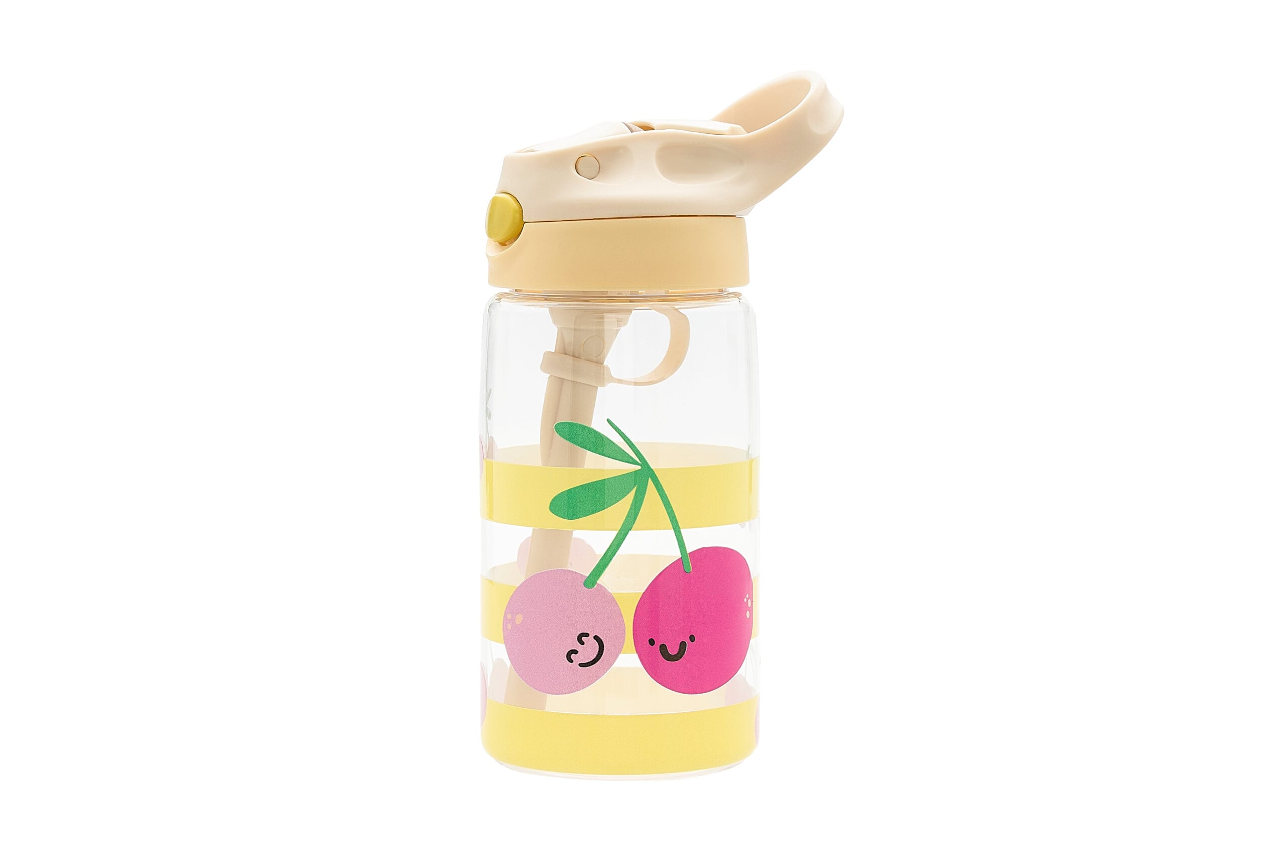 The Cotton Cloud Παγούρι tritan 480ml με καλαμάκι Cherry Pop