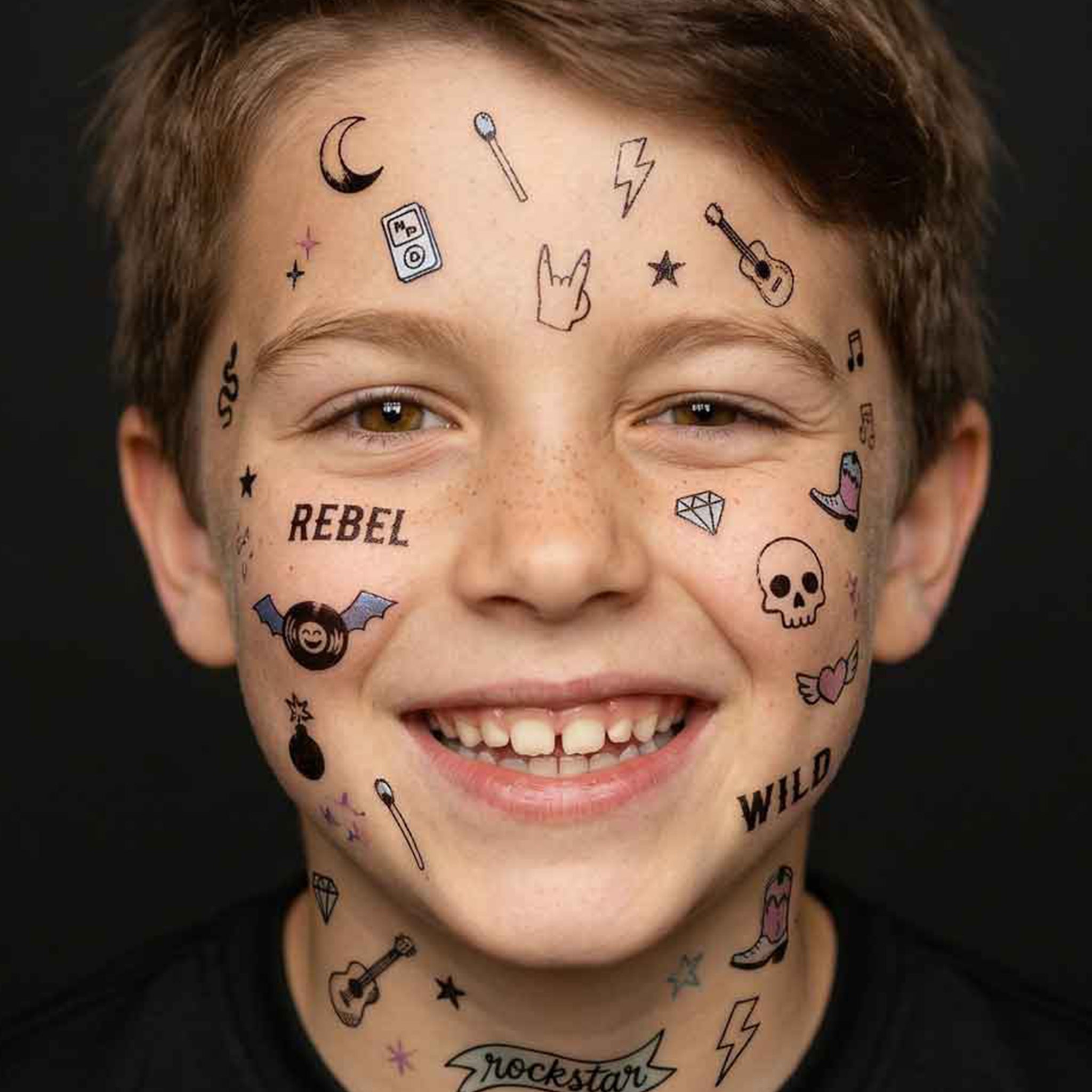OMY Αυτοκόλλητα flash tattoos Wild Rebel - Image 2