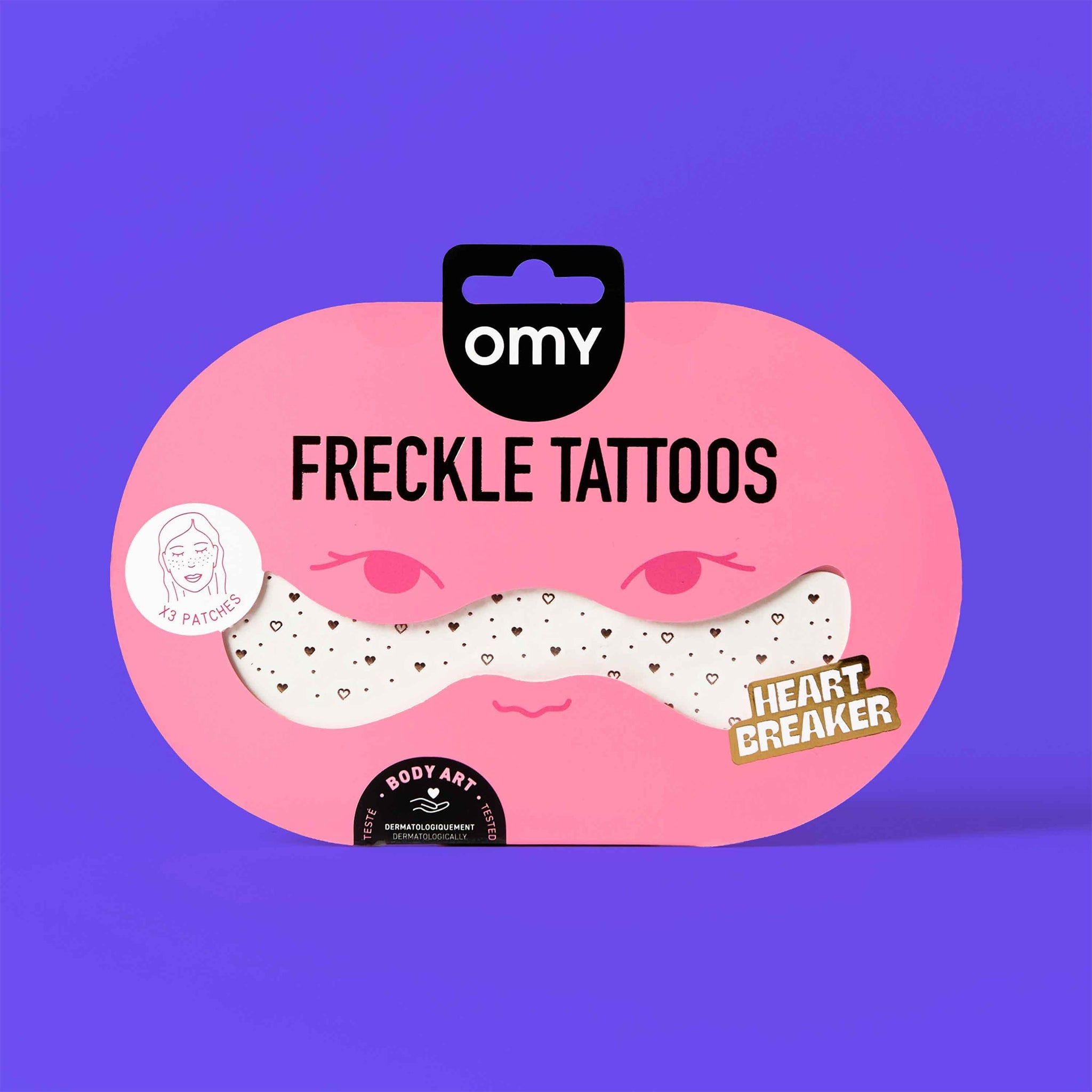 OMY Αυτοκόλλητα tattoos φακίδες Heartbreaker - Image 5