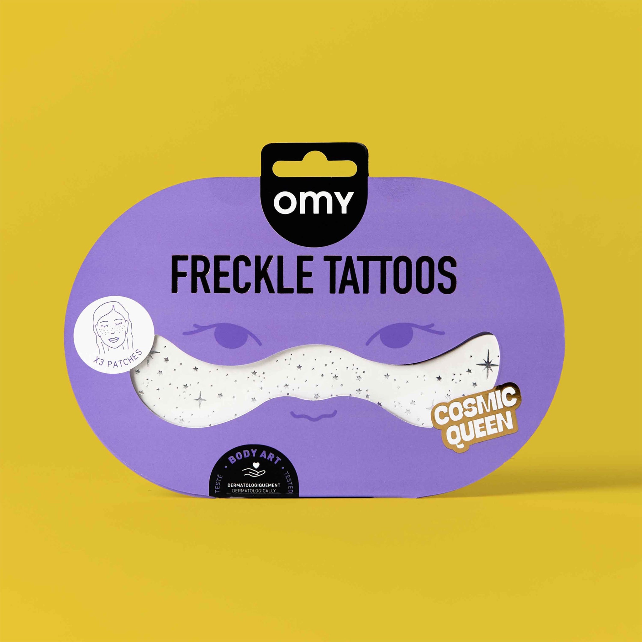 OMY Αυτοκόλλητα tattoos φακίδες Cosmic Queen - Image 3