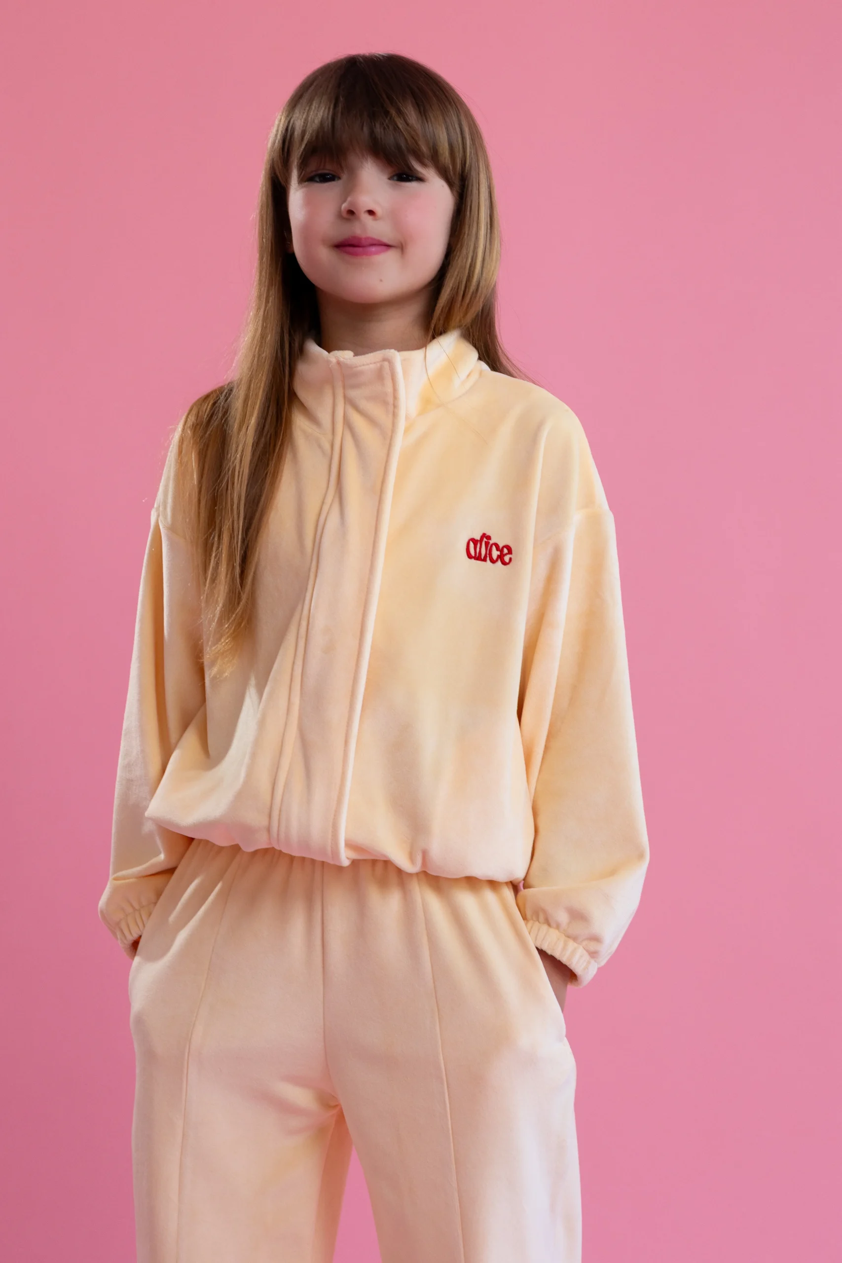 Alice ΣΕΤ ΒΕΛΟΥΤΕ ΖΑΚΕΤΑ YELLOW